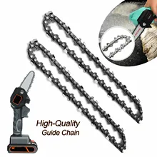 

4/6/8Inch Chainsaw Set Electric Chainsaw Hand Held Guide Bar And Saw Chain Fits Wood Cutter Saw Blades Wheel Accessories