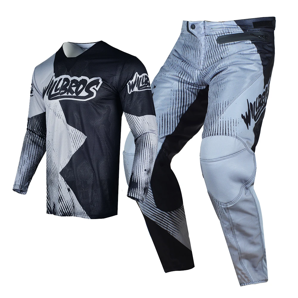 

Motocross 2023 Suit BMX Mx DH Creo Teal Jersey Pants Combo Outfit Gear Set Enduro ATV Dirt Bike Kits Mens Womans Grey Blue Black