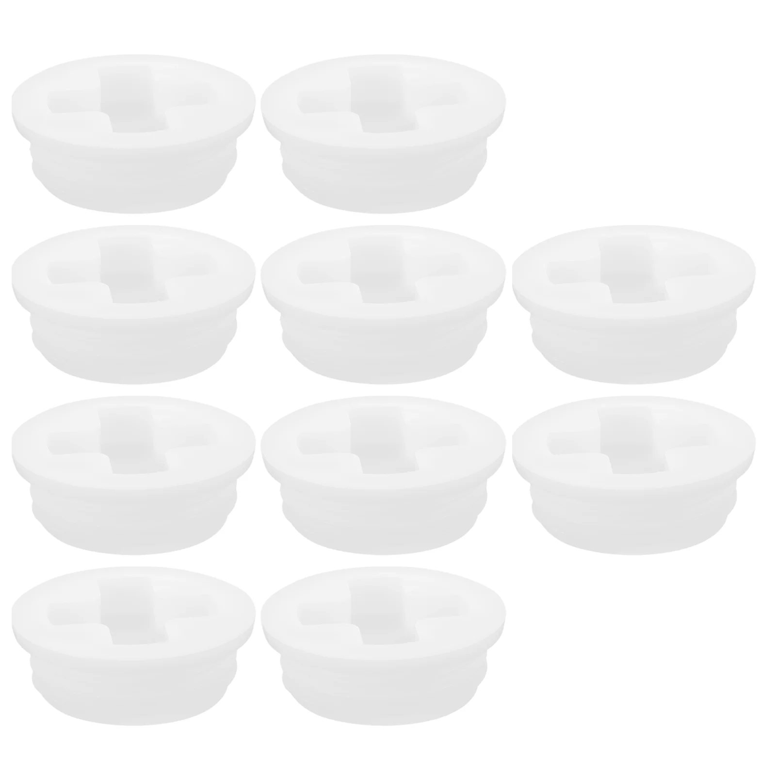 

10 Pcs Thread Gallon Jug Lid Barrel Hole Caps Unilateral Drum Plastic Upper Sealing