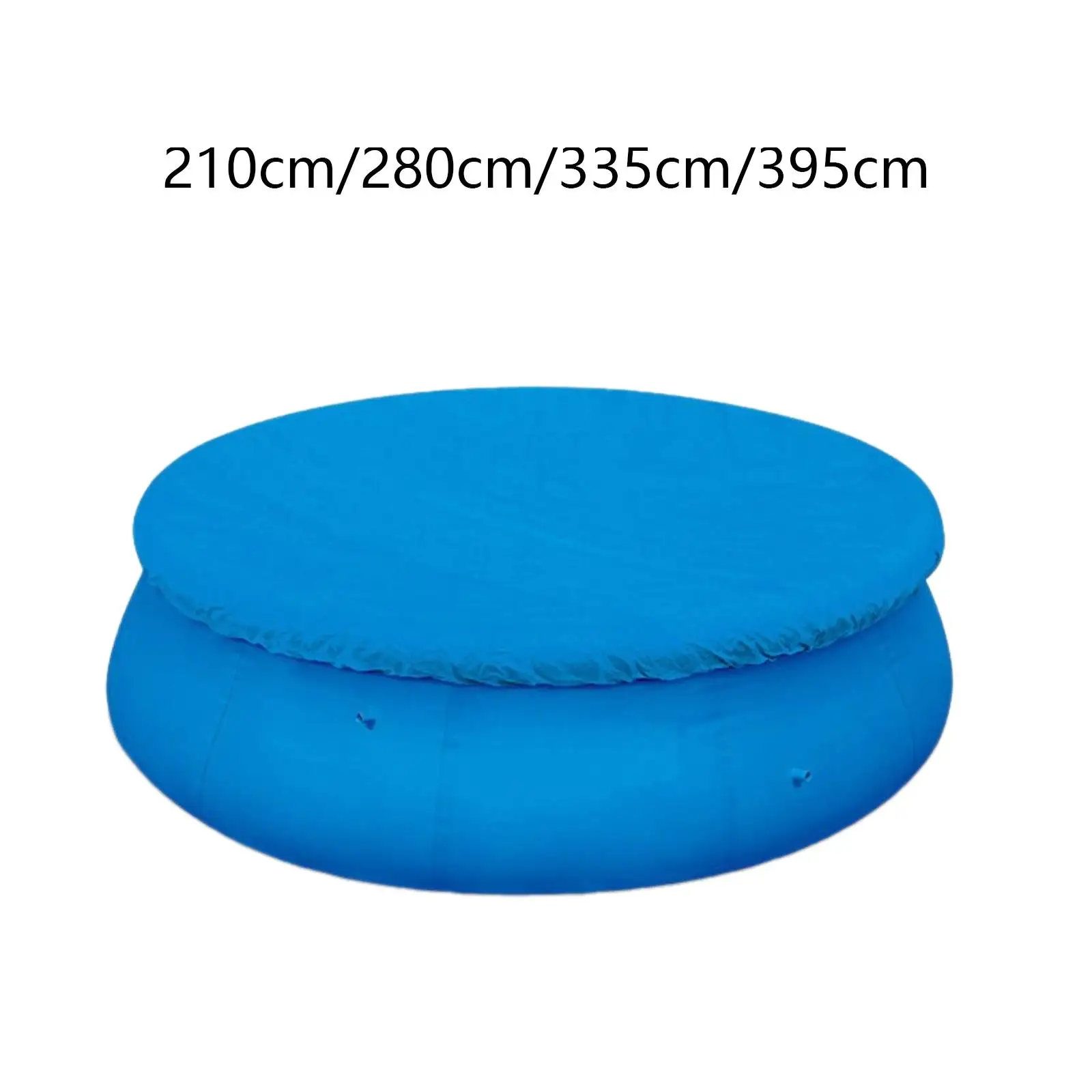 Round Pool Cover PE Dustproof Round Frame Swimming Pool Cover for Garden Swimming Pool Cover Family Pool Cover Outdoor Paddling