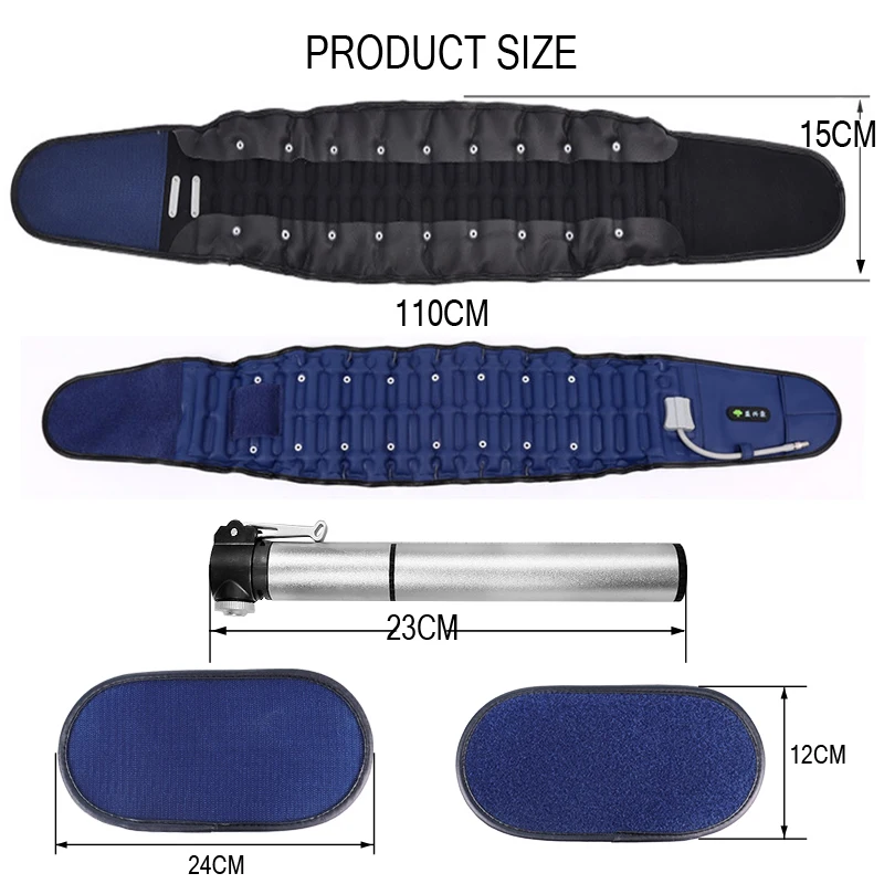 Decompression Back Belt Waist Brace Support Belt Back Pain Relief Waist Lumbar Traction Backache Heat Therapy Health Care