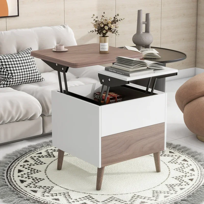 Modern Multi-functional Coffee Table Extendable with