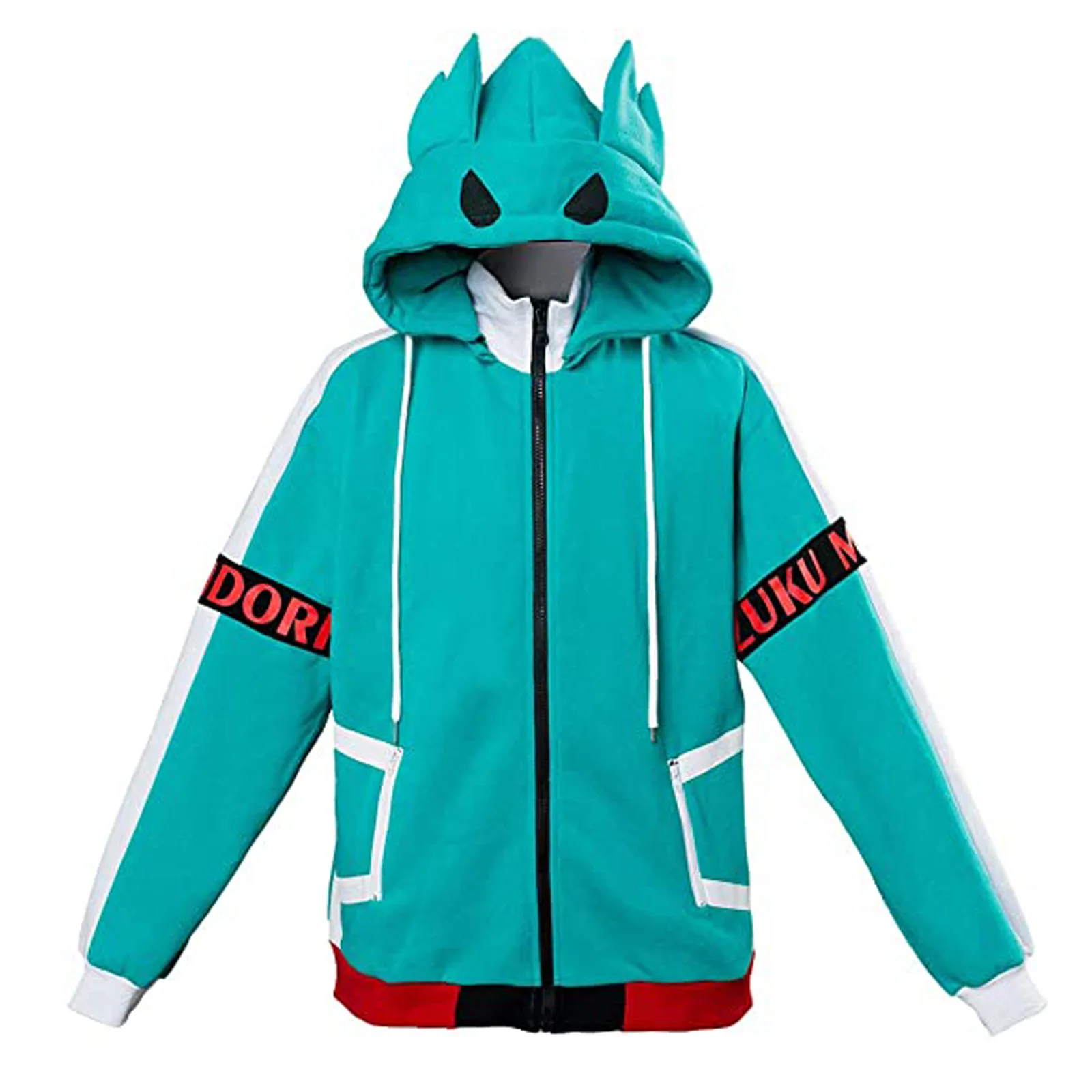 Anime My Hero Academia Deku Midoriya Izuku Cosplay Hoodie Costume