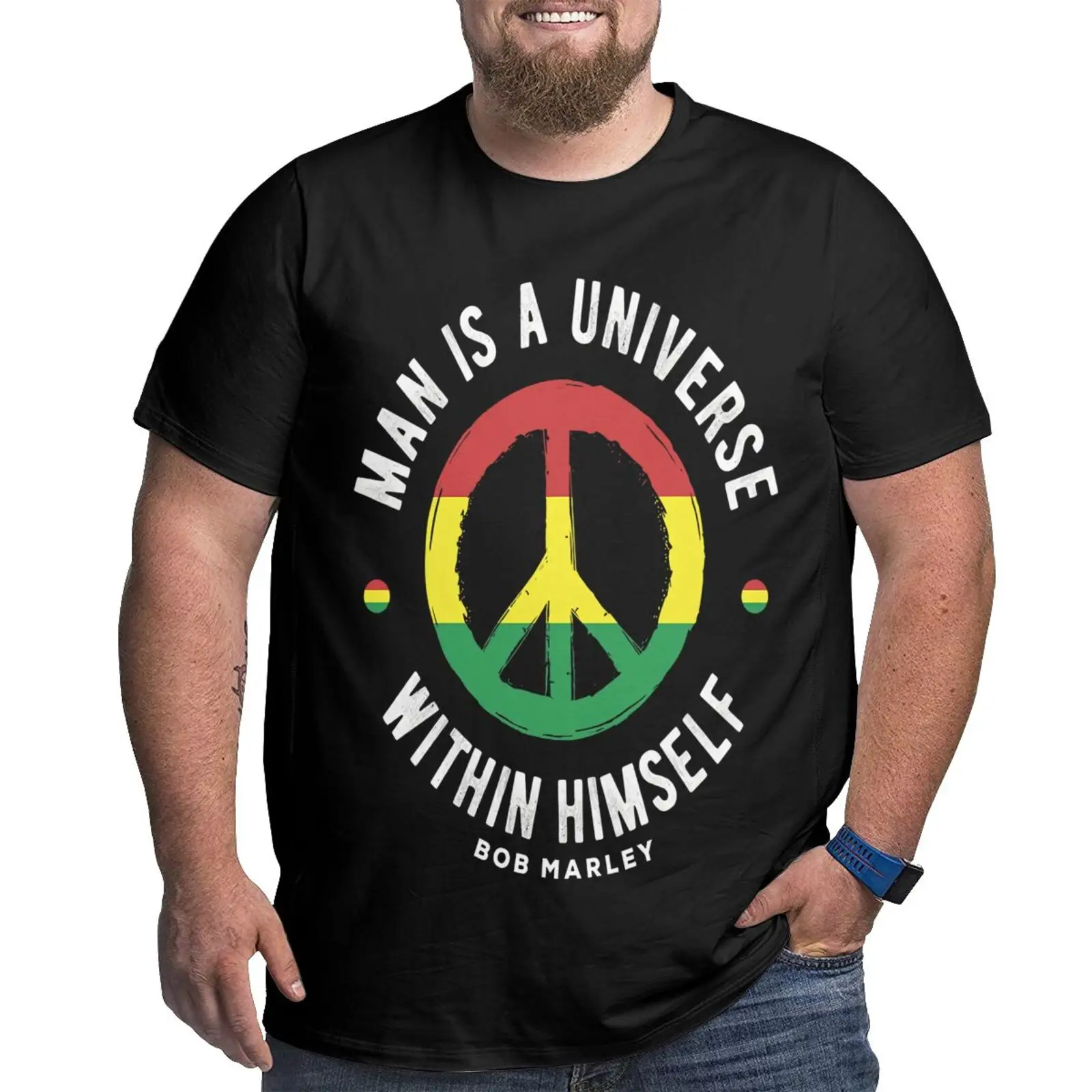 Is A Universe Within Himself 11 Oversized T-Shirt Anime Men T-Shirts With Short Sleeves Oversize T Shirt |