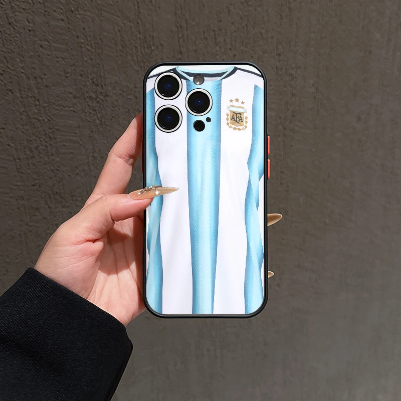 Argentina Football Team Jersey Design Phone Case