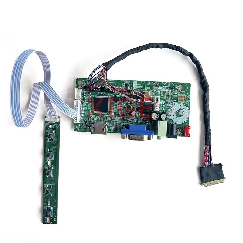Kit Driver LCD Con Scheda Controller HDMI DVI VGA Per Pannello 14 Pollici LTN140AT16 1366x768