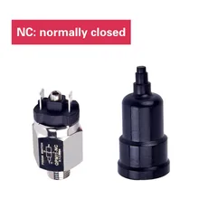 

QPM11-NC / QPM11-NO 1/4'' 1/8" Adjustable Air Pressure Switch Wire External Thread Nozzle Pressure Switch