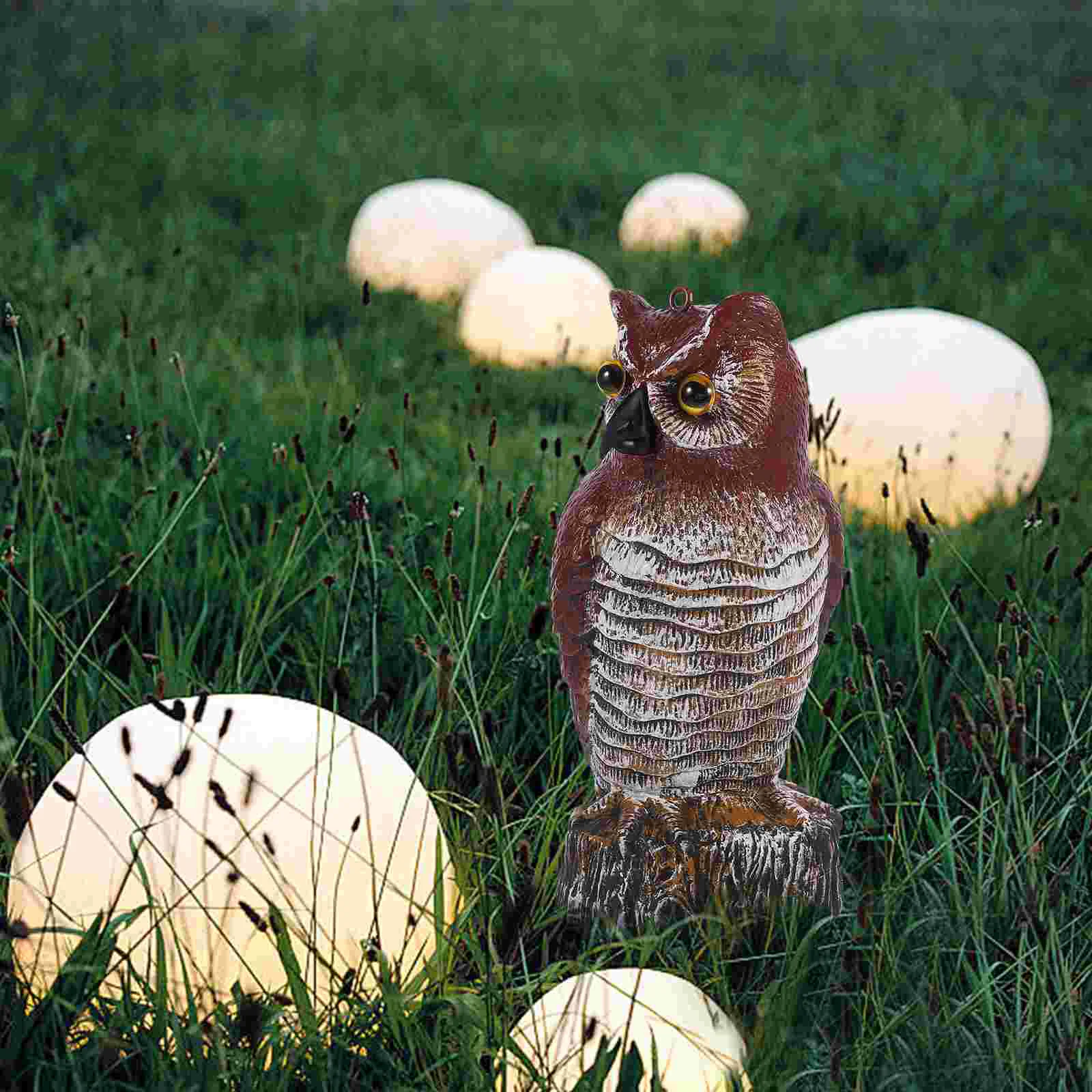 

Simulation Owl Bird Deterrents Birthday Decoration Girl Decorate Plastic Sculpture