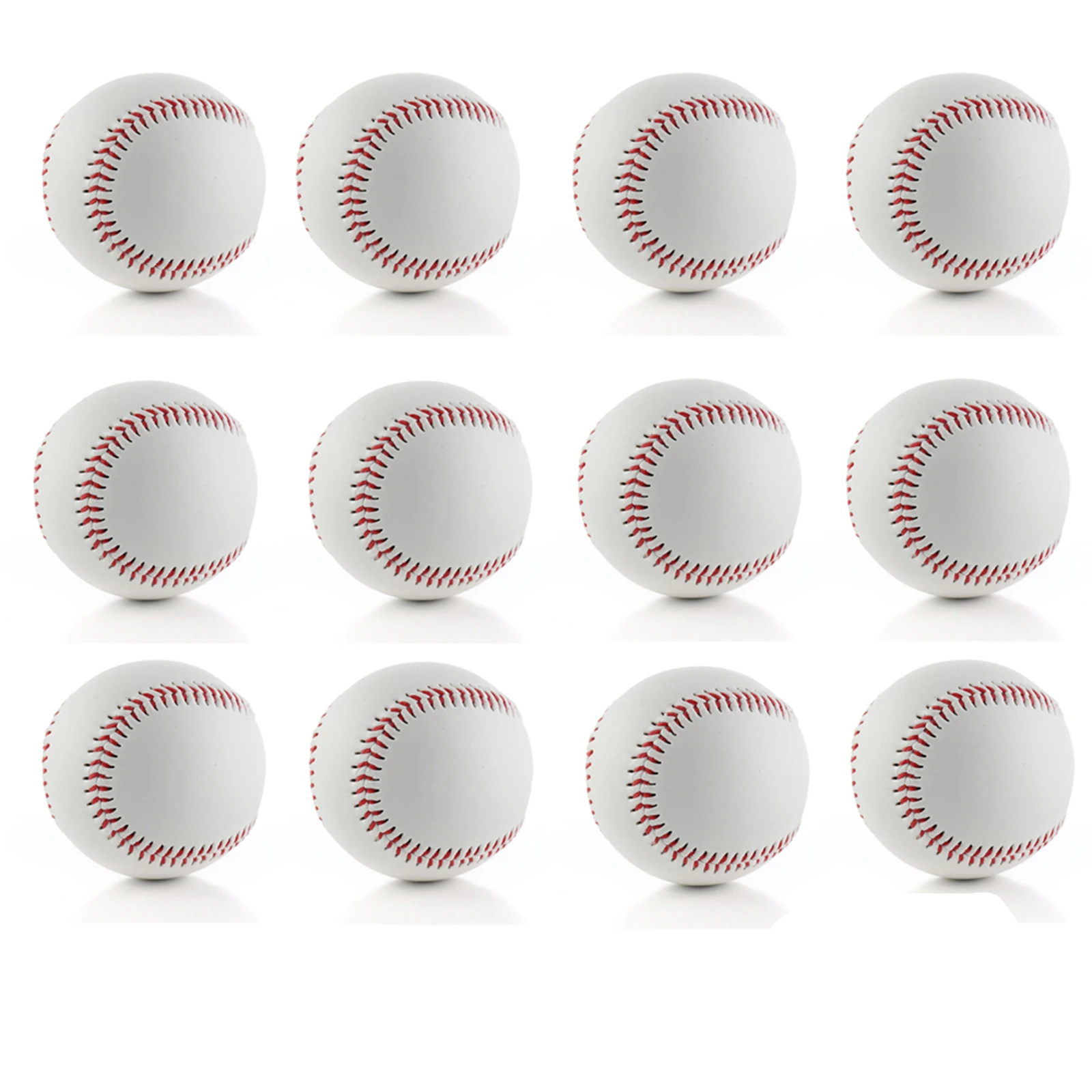 

Private Customizate 9” Baseball Autograph Baseball Baseballs Cork Rubber Practice Throwing Training Unmarked Brand New