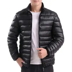 Thin Cotton Coat For Men Down Padded Jacket Casual Cotton-padded Coat Winter Thickened Autumn/winter Jacket