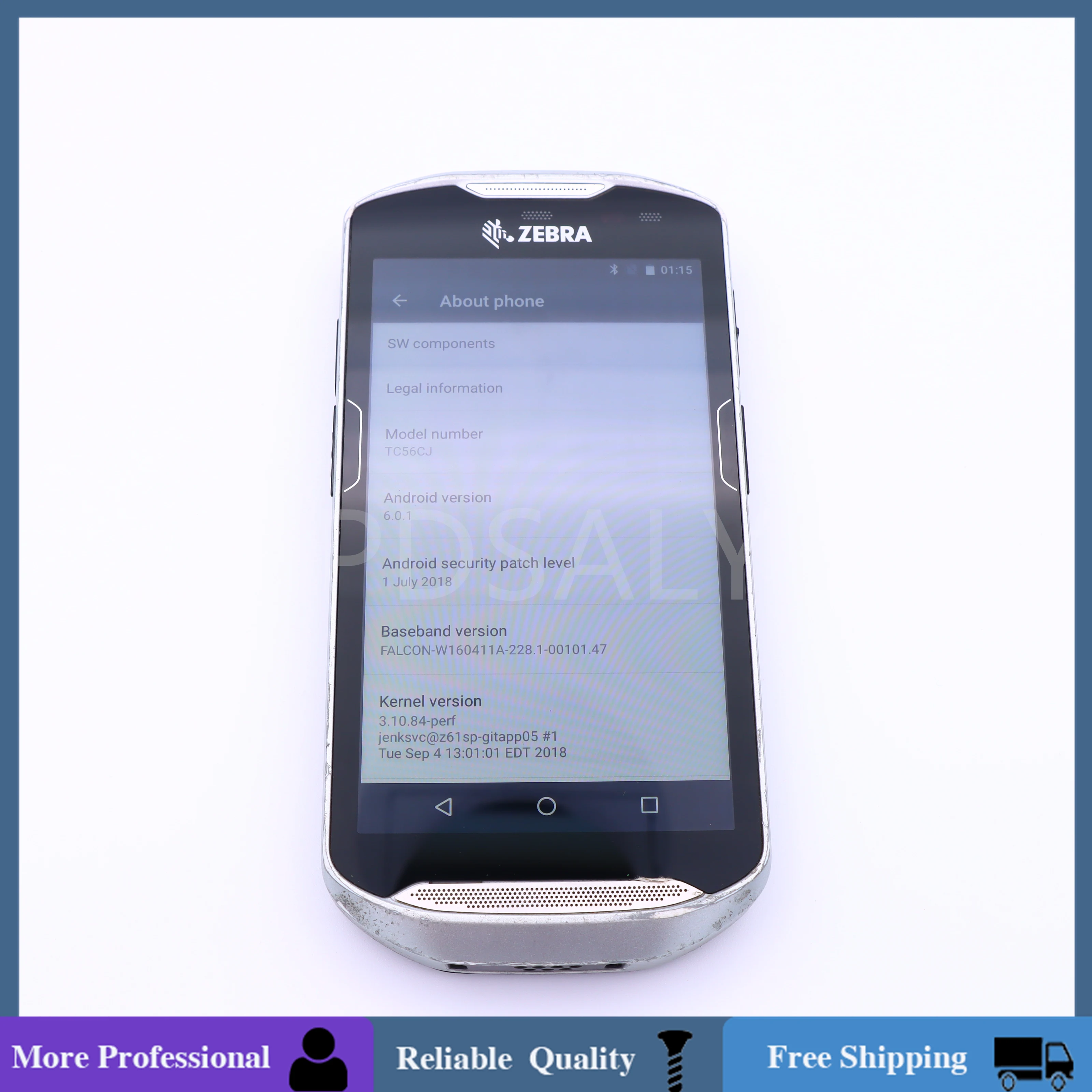 Zebra TC56 TC56CJ TC56CJ-1PAZU4P-25 Mobile Computer Android 6.0 SE4710 Barcode Scanner Battery
