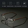 Luxury Design Titanium Alloy Reading Glasses Business Far Sight Eyeglasses for Men Non Spherical 12 Layer Coated Plus Lenses 3