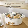 220V/ square two-pot multi-functional household electric hot pot integrated large capacity rice cooker 1