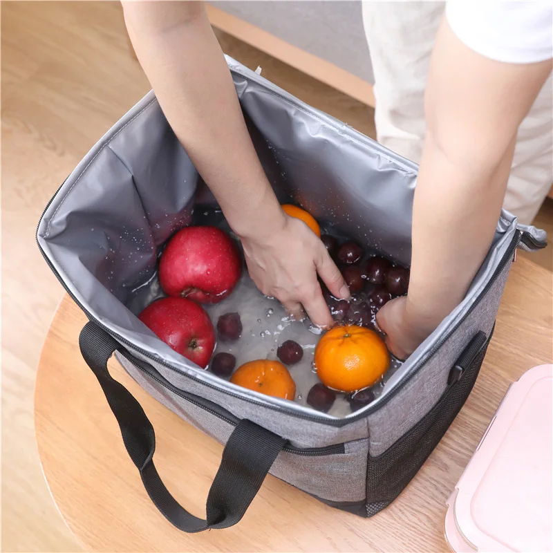 Lunch Bag Cooler Bag Fashion Large Capacity Leakproof for Men Women Outdoor Travel Picnic