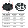 VW Wheel Center Caps 5