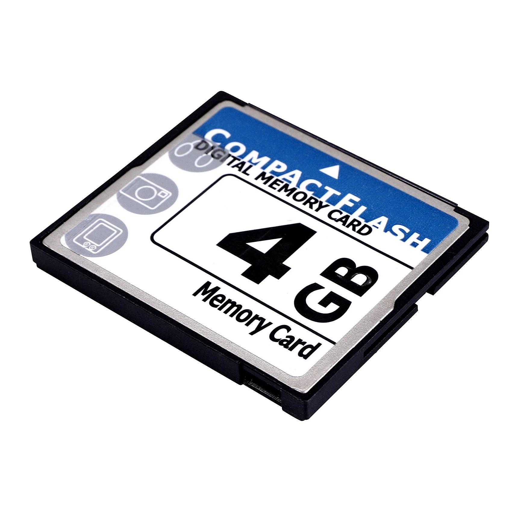 ZIZI Professional 4GB 컴팩트 플래시 메모리 카드(화이트&블루)
