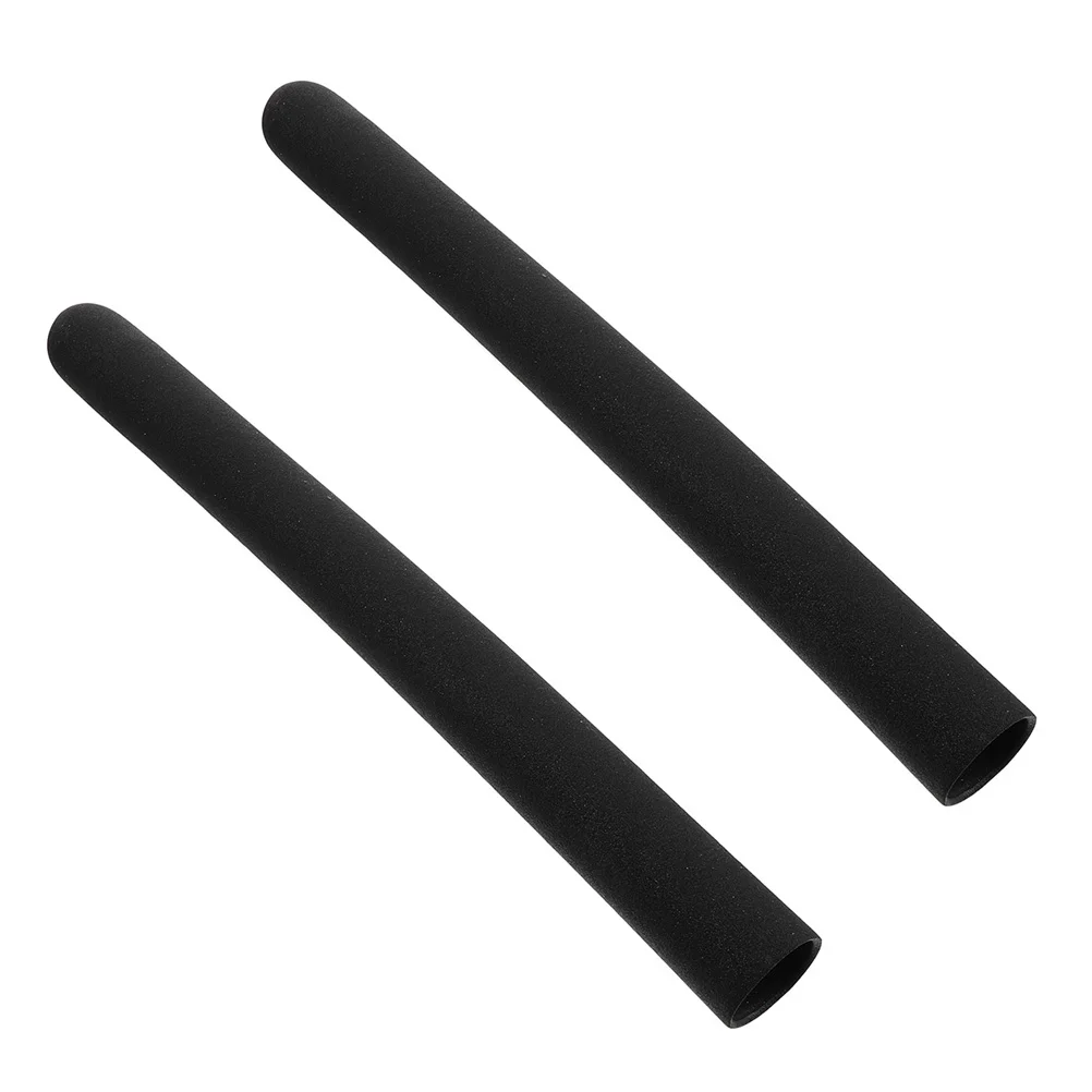 

2 Pcs Handlebar Bikes Exercise Protective Cover Handlebars Fitness Equipment Grips Rubber Supplies Supply