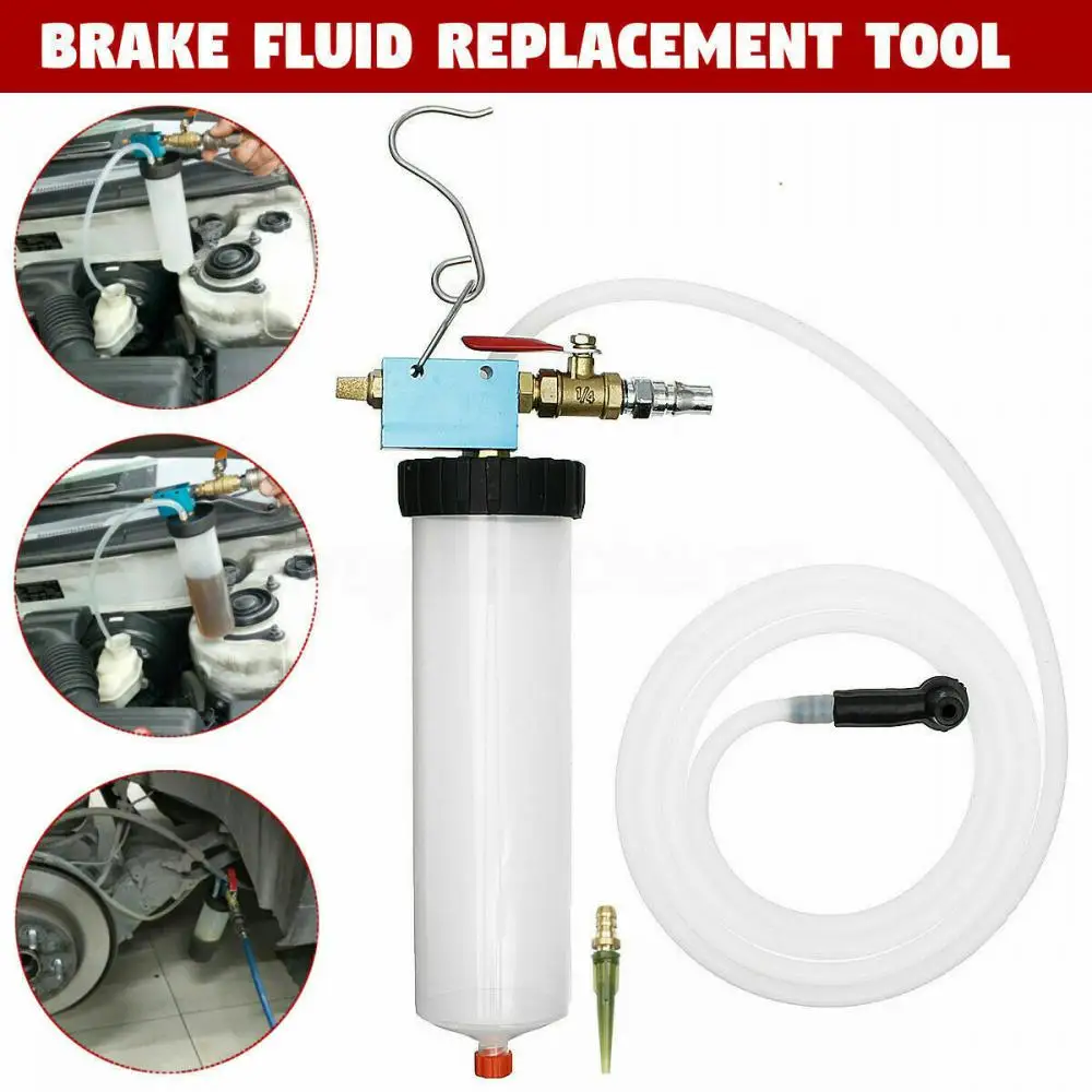 Brake Bleeder Kit Auto Car Brake Fluid Oil Change Tool Hydraulic Clutch Oil Pump Bleeder Empty Exchange Drained For Car Motorcycle
