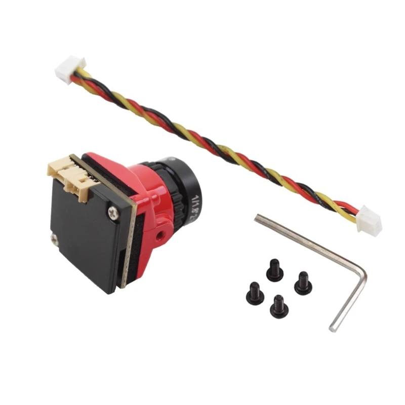 1 Set FPV Camera Micro 2.1mm Lens Low Noise 1800TVL 0.01Lux Flight Camera