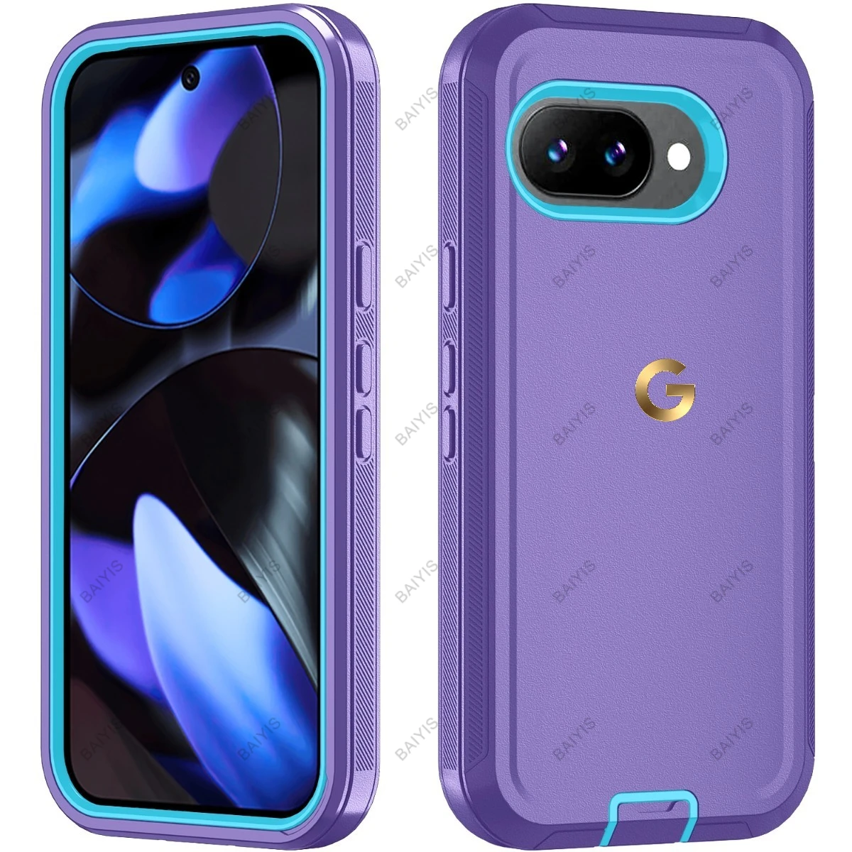 Premium 3-Layer Rugged Armor Protective Case – Heavy Duty Shockproof Cover
