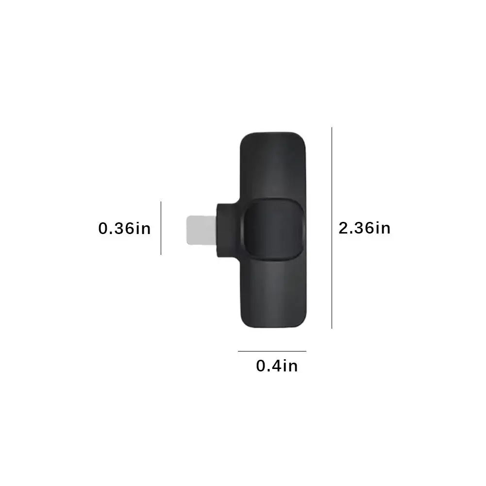 Wireless Lavalier Microphone Audio Video Recording Mini Mic for Streaming Vlogging Voice Recording Plug & Play S4ce07ea437034a20b33b985ed7b11e2eE