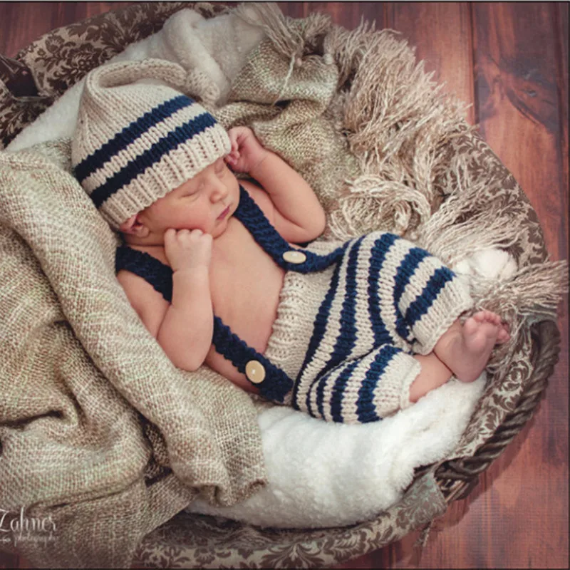

Crochet Knitted Newborn Photography Clothing Baby Girls and Girls Hundred Days Souvenirs Photography Props Baby Costume