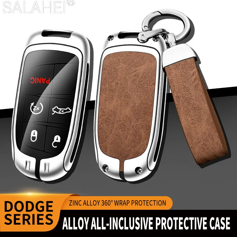 

Car Key Cover Case Fob For Jeep Renegade Compass Grand Cherokee for Chrysler 300C Wrangler Dodge Car Accessaries Keychain