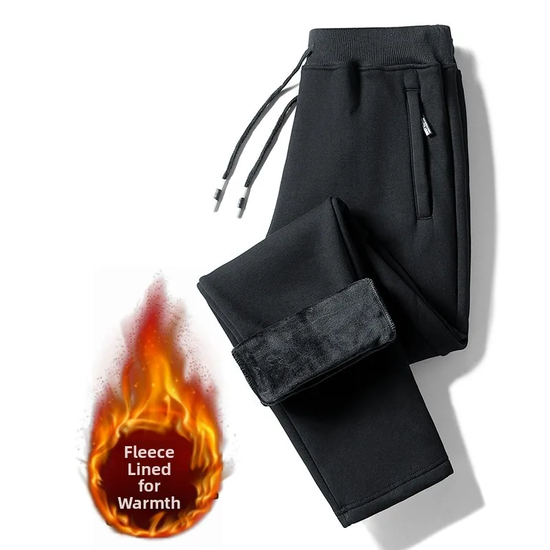 Straight leg black (fleece lined)