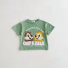 2024 Fashion Boys T-shirt Round Neck Loose Short Sleeves Tees Summer Clothing Spider Man Boys Tops T Shirts Children's Wear Tee 5