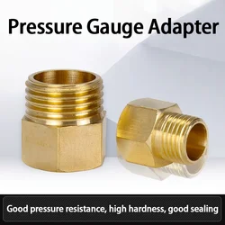 10pcs Male to Female Thread Hex Bushing Brass Pipe Connectors Brass Coupler Adapter Threaded Fitting 1/8