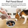 Slow Feeder Dog Bowls Silicone Slow Feeder Dog Bowl Anti Gulping Healthy Eating Raised Dog Bowl Pet Bowl Slow Eating Dog Bowl 4