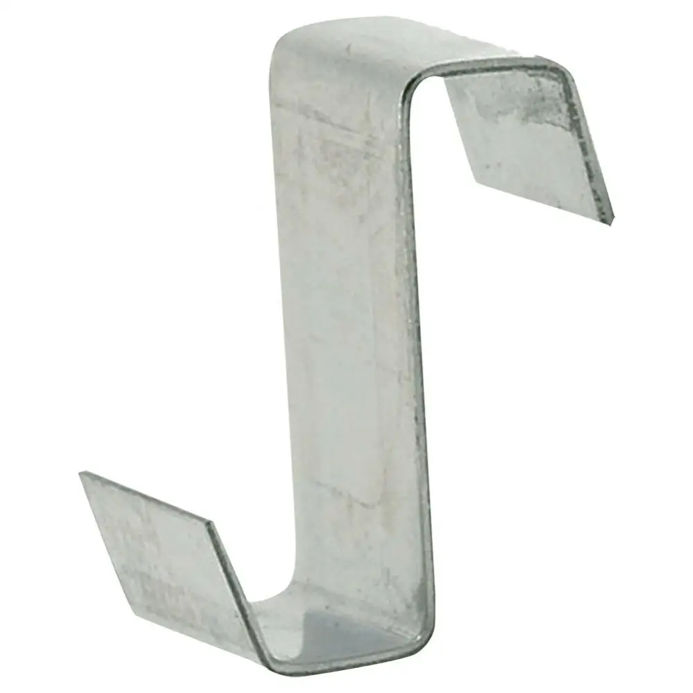 Greenhouse 100Pcs Stainless Steel Z-Type Metal Glazing Glass Overlap Clips Fixing Clamp Tool Fixing Tool