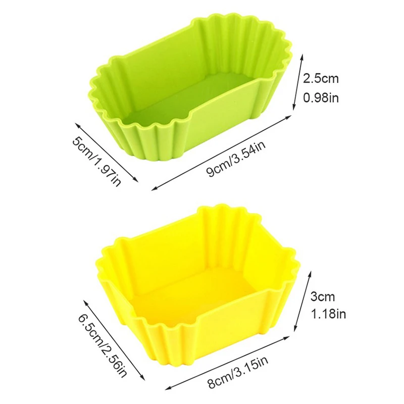 3pcs Bento Divider Cup Easy Clean Molud Cake Dessert Sushi Storage Accessories Liner Food Lunch Box