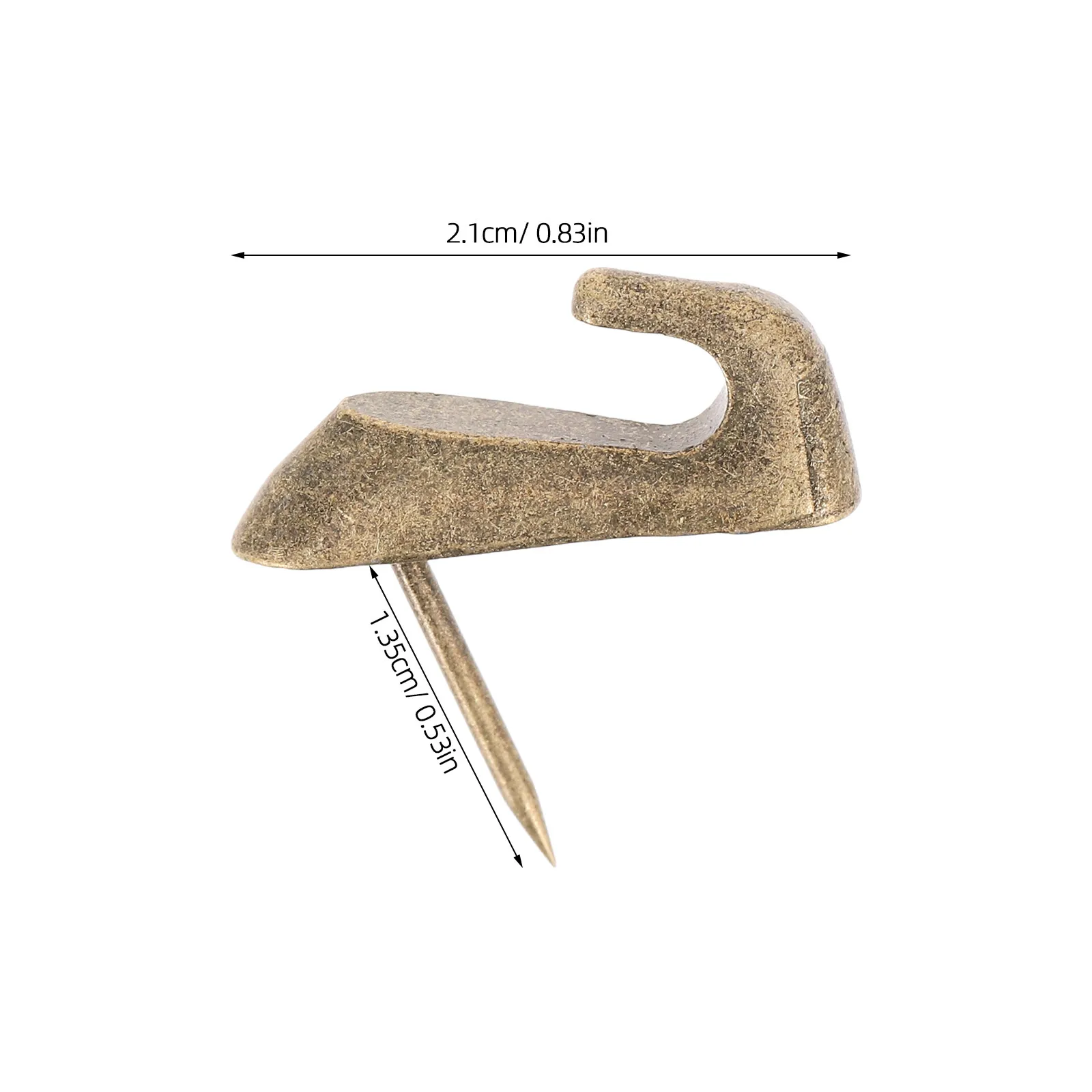 20개 장 헤더핀 금속 고리 코르크보드 게시판 지도 마커 사진 벽 예술 공예 학습 사무실 정리용