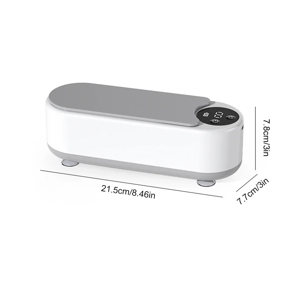 Portable Ultrasonic Jewelry and Eyeglass Cleaner
