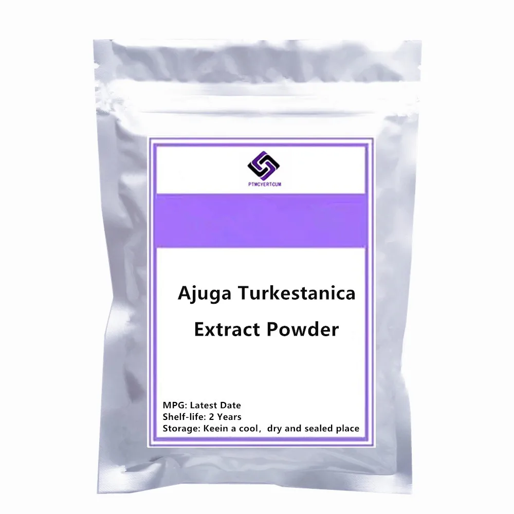 Fornitura Estratto Di Ajuga Turkestanica 10% Polvere Di Turkestone Ur Sugar Face Glitter Herb Agaricus Spedizione Gratuita