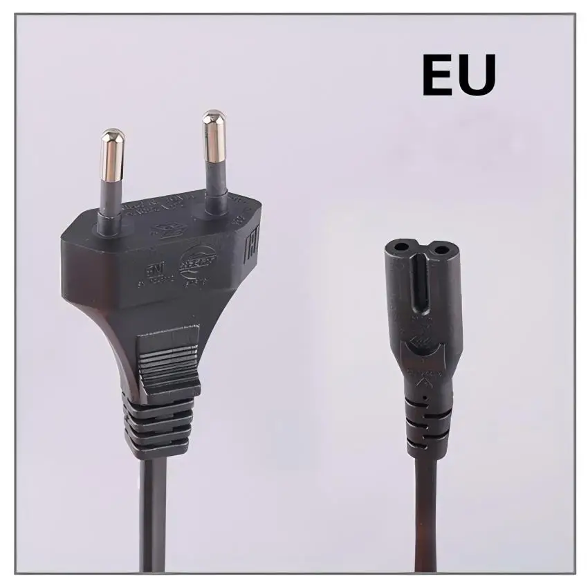Black EU Plug
