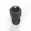Oxygen Sensor Thread Chaser Fits 3/8 Drive Socket M18 x 1.5 Oxygen Sensor and Spark Plug Black CR-V steel 5