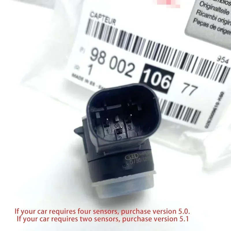 PDC Parking Sensor 9800210677 5.0 Grey For Peugeot 208 2008 308 II 3008 5008 Expert Citroen C4 II Picasso Grand MK2 Cactus pdc parking sensor
