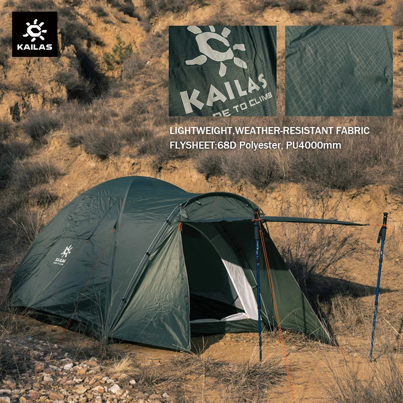 KAILAS STAR NIGHT III Breathable Ultralight Camping Tents 2