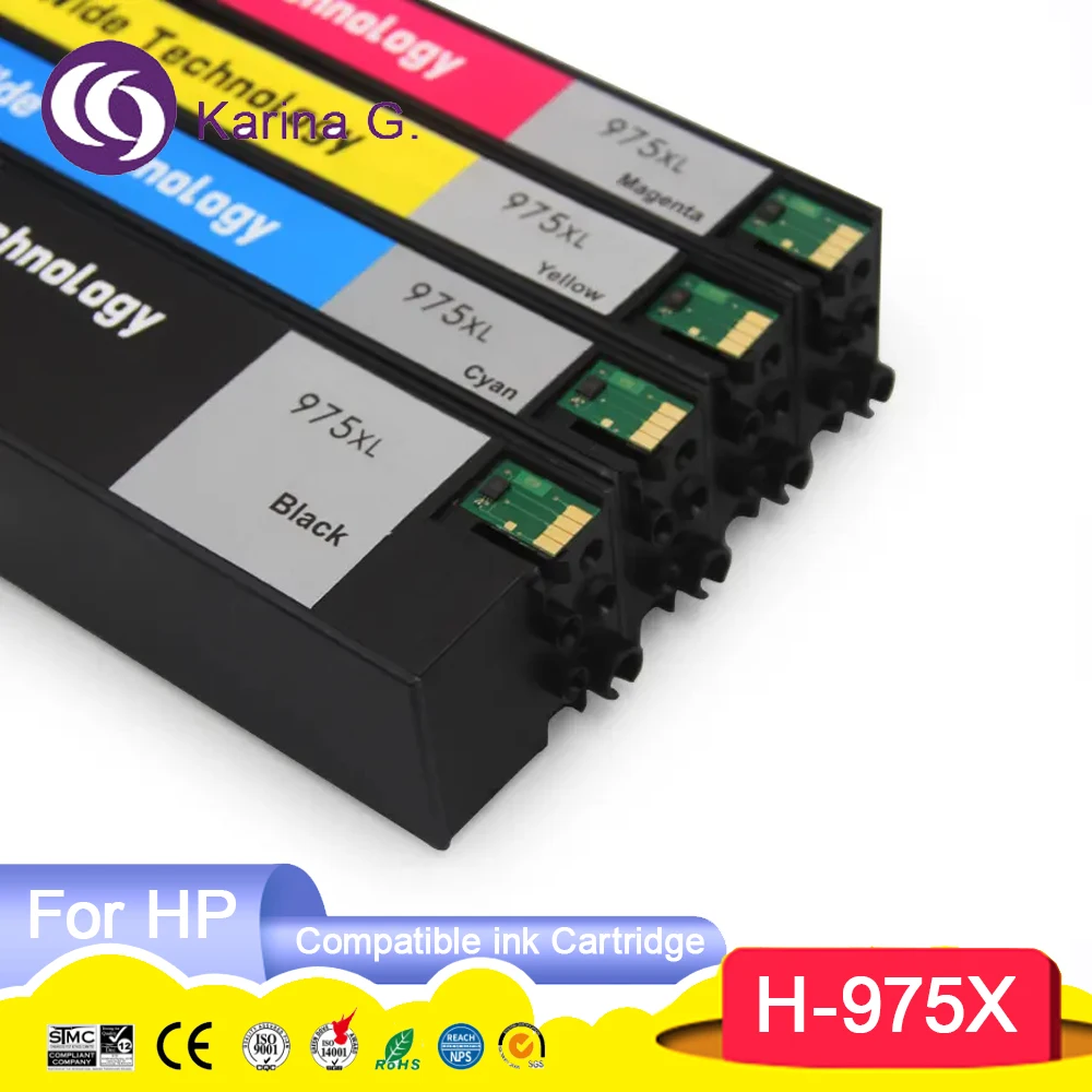 975 975X Compatible Color Inkjet Ink Cartridge for 975 for Pagewide pro 452dn/d