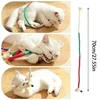 1 Piece Interactive Teeth Grinding Cotton Rope Cat Toy Play Teeth Grinding Daily Interactive Teasing Stick 3