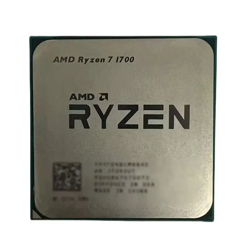 AMD Ryzen 7 1700 R7 1700 3.0 GHz 8코어 16스레드 CPU 프로세서 65W YD1700BBM88AE 소켓 AM4 패키지 없음