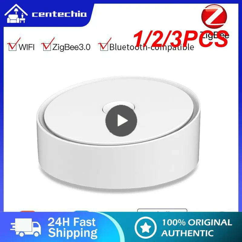

1/2/3PCS Smart Multi-mode Gateway ZigBee 3.0 WiFi Bluetooth Mesh Hub Work with Tuya Smart App Voice Control via Alexa