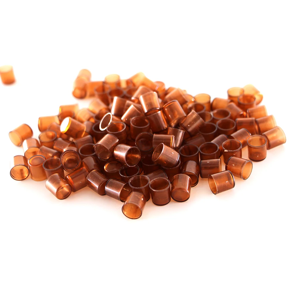 Queen Rearing Plastic Brown Cell Fecundation Deposit Egg Cup Brood Transferred Colony Apis Mellifera Beekeeping Tools 1000PCS beekeeping tools beekeeping accessories