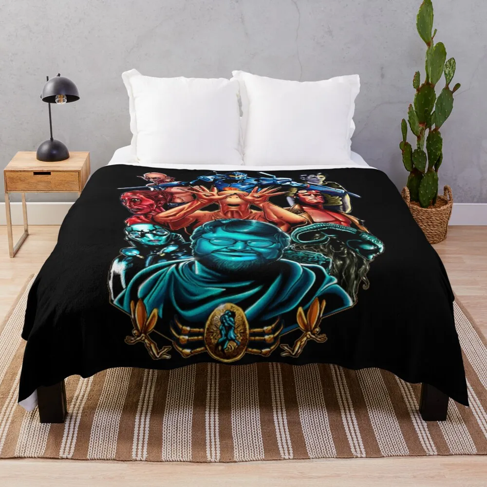 

Del Toro Tribute Throw Blanket Quilt for winter Luxury Throw Blankets