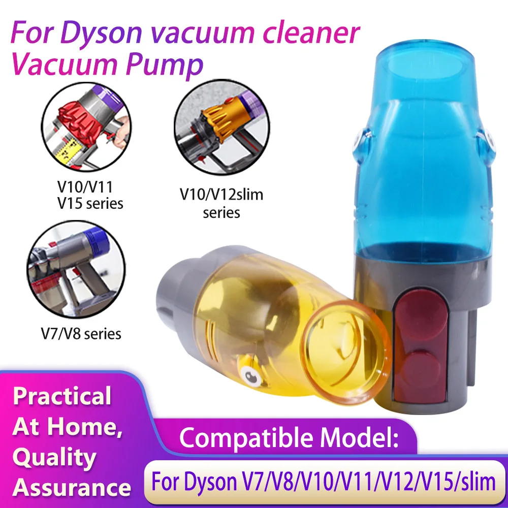 Vakuum Pumpe Für Dyson V7 V8 V10 V11 V12 V15/Schlanke Vakuum Reiniger Quick  Release Pumpe Luft Extraktion Pumpe für Vakuum Taschen - AliExpress