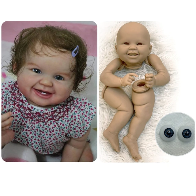 ❤️Original Size❤️ 23 Inches Bebe Reborn Doll Kit Juliana Blank