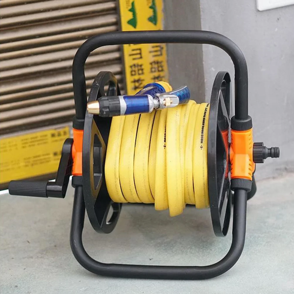 

Garden Hose Reel Premium Lightweight Multifunctional Ergonomic Car Wash Reel Watering Hose Reel for Home Garden