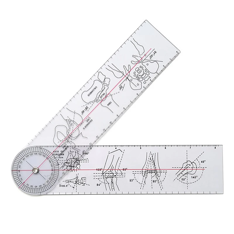 0-360 Degree Goniometer Angle Medical Spinal Angle Ruler Inclinometer Ruler Protractor finder Measuring Tools New,digital angle protractor,angle measuring tool,angle protractor